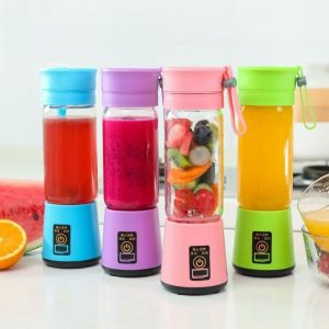 Portable and Rechargeable Usb Electric Smart Home Fruit Juicer Vegetable Juice Maker Blender With Charging Cable - Image 4